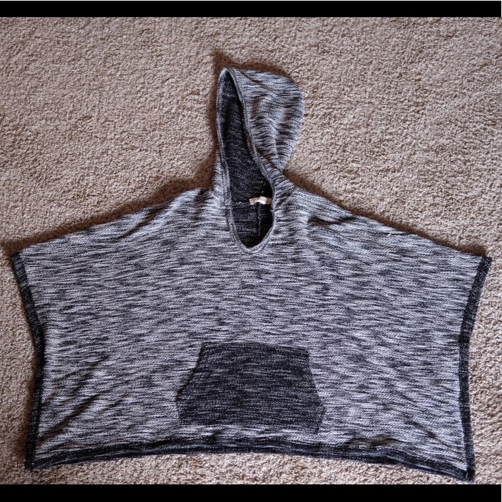 Love Stitch Poncho Sweater (One Size)